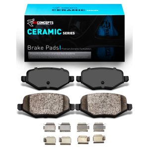Ford Explorer Brake Pads - Rear - R1 Concepts - Optimum OE - `09-`19